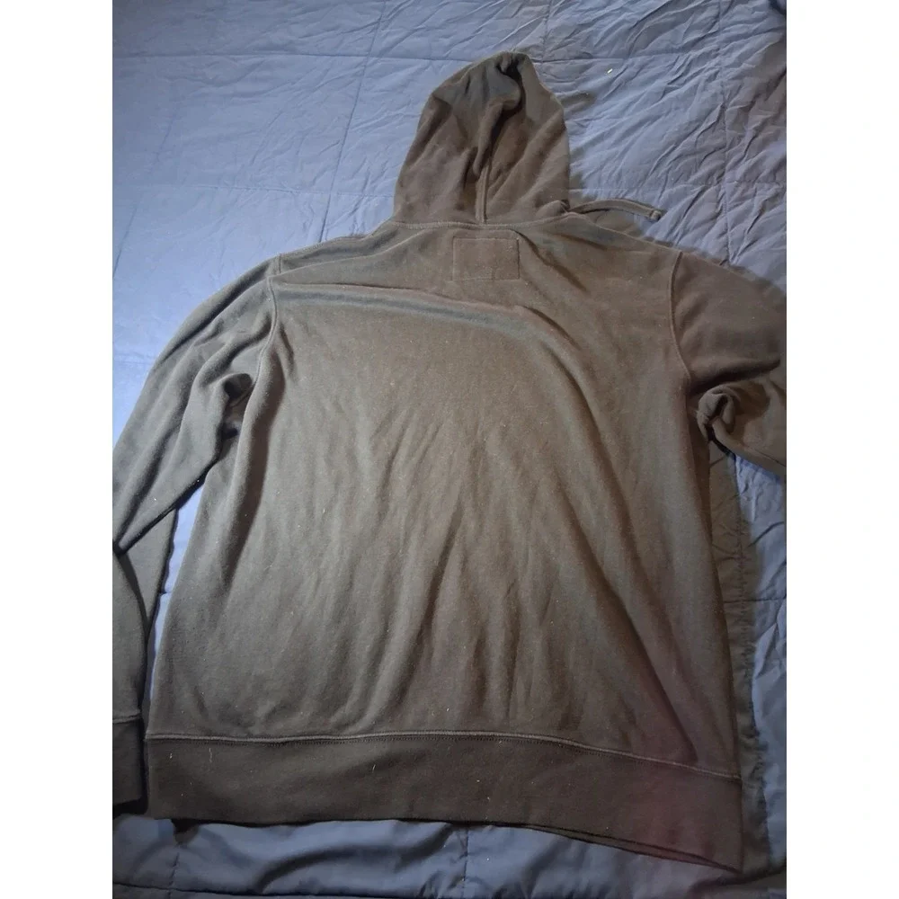True Religion Monogram Graphic‎ Print Hoodie (Size 2XL)